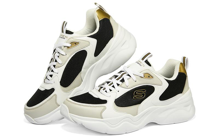 Lookbook Skechers D''Lites Airy 3.0 femme basket mode 894091-WNT