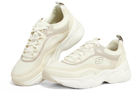 Skechers D'lites Airy 3.0 'Beige Putih' 894092-OFWT Lookbook Skechers D'lites Airy 3.0 'Beige Putih' 894092-OFWT
