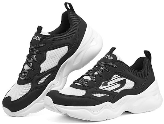 Skechers DLITES Airy 3.0 'Black White' 894088-BKW Lookbook Skechers DLITES Airy 3.0 'Black White' 894088-BKW