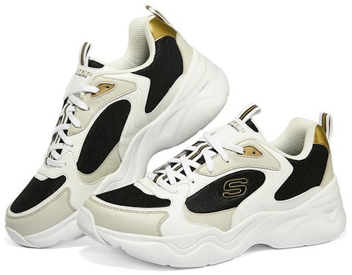 Skechers D‘lites Airy 3.0 時尚低筒老爹鞋 咖黑 Lookbook Skechers D‘lites Airy 3.0 時尚低筒老爹鞋 咖黑