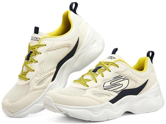 Skechers DLITES Airy 3.0 'Cream White' 894088-NAT Lookbook Skechers DLITES Airy 3.0 'Cream White' 894088-NAT
