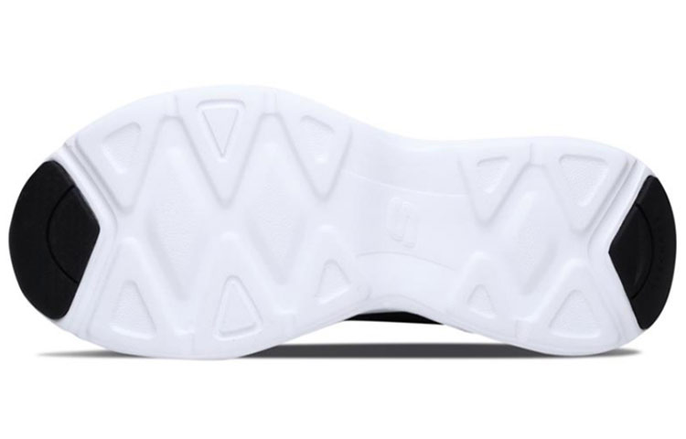 Skechers D'lites Airy Running Shoes Black/White/Gray 圖 5