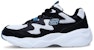 (W) Skechers D lites Airy Unisex Hitam/Putih/Biru 88888105-WBKT
