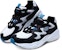 (W) Skechers D lites Airy Unisex Hitam/Putih/Biru 88888105-WBKT