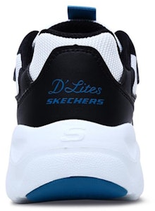 (W) Skechers D Lites Airy Unisex Hitam/Putih/Biru 88888105-WBKT Shop (W) Skechers D Lites Airy Unisex Hitam/Putih/Biru 88888105-WBKT