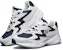 Skechers D'Lites Airy Kasut Lari Rendah Putih/Biru 999090-WBLY