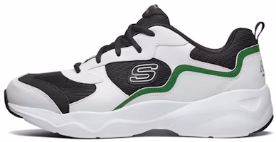 Skechers D'Lites Airy 'White Black Green' 666117-WBLG Skechers D'Lites Airy 'White Black Green' 666117-WBLG