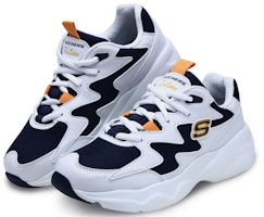 (W) Skechers D'lites Airy Wanita Lelaki Kasut Sukan 88888105-WBLY Lookbook (W) Skechers D'lites Airy Wanita Lelaki Kasut Sukan 88888105-WBLY