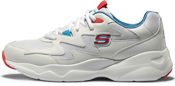 Skechers D'Lites Airy Kasut Larian Rendah Putih/Biru/Oren 999090-BLOR Buy Skechers D'Lites Airy Kasut Larian Rendah Putih/Biru/Oren 999090-BLOR