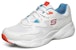 Skechers D'Lites Airy Kasut Larian Rendah Putih/Biru/Oren 999090-BLOR