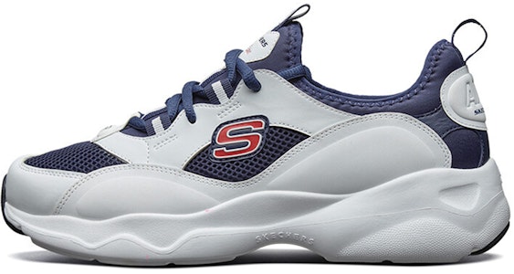 Skechers D'Lites Airy 'Putih Biru Merah' 666095-WBLR Buy Skechers D'Lites Airy 'Putih Biru Merah' 666095-WBLR