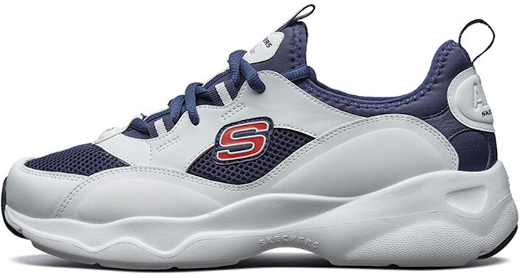 Skechers D'Lites Airy 'Putih Biru Merah' 666095-WBLR Buy Skechers D'Lites Airy 'Putih Biru Merah' 666095-WBLR