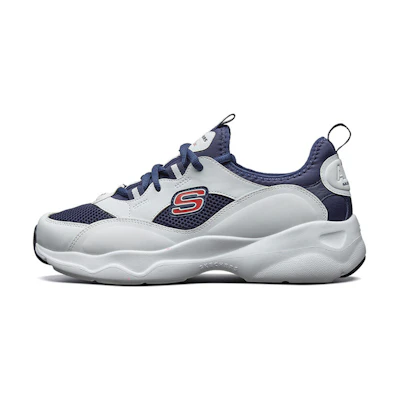 Skechers D'Lites Airy 'White Blue Red'