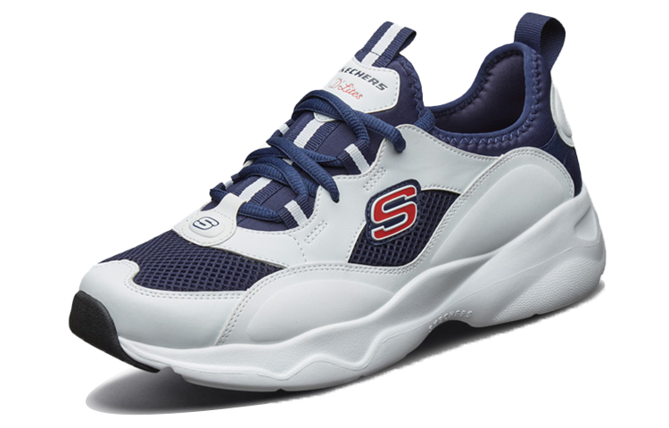 Skechers D'Lites Airy 'White Blue Red' 圖 3