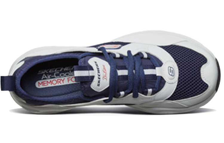 Skechers D'Lites Airy 'White Blue Red' 圖 4