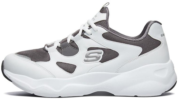 Skechers D'Lites Airy Kasut Lari Rendah Putih/Kelabu 999235-WGRY Buy Skechers D'Lites Airy Kasut Lari Rendah Putih/Kelabu 999235-WGRY