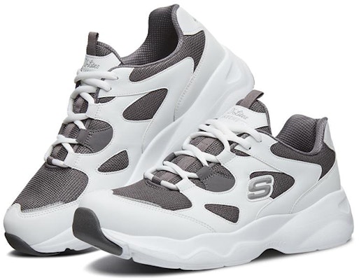 Skechers D'Lites Airy Kasut Lari Rendah Putih/Kelabu 999235-WGRY Lookbook Skechers D'Lites Airy Kasut Lari Rendah Putih/Kelabu 999235-WGRY
