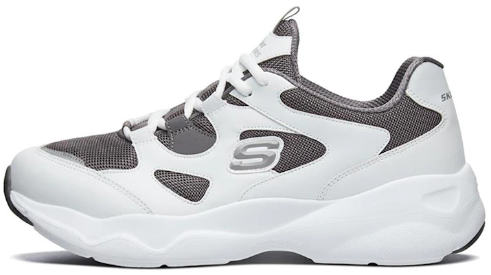 Skechers D''Lites Airy Lage Sneakers Wit/Grijs 999235-WGRY Buy Skechers D''Lites Airy Lage Sneakers Wit/Grijs 999235-WGRY