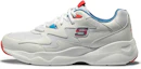 Buy Skechers D''Lites Airy Scarpe da Corsa Bianche/Blu/Arancione Basse 999090-BLOR