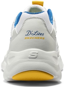 Skechers D Lites 流行低帮跑鞋 白/黄/蓝 999090-BLYL Lookbook Skechers D Lites 流行低帮跑鞋 白/黄/蓝 999090-BLYL