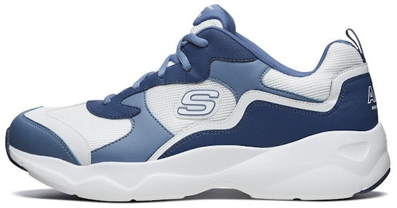 Skechers D'Lites Airy 'Putih Biru Muda' 666117-WLB Buy Skechers D'Lites Airy 'Putih Biru Muda' 666117-WLB