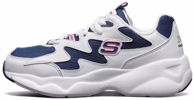 (Women) Skechers D'lites Airy 'White Blue Pink' 88888105-WNVP (Women) Skechers D'lites Airy 'White Blue Pink' 88888105-WNVP
