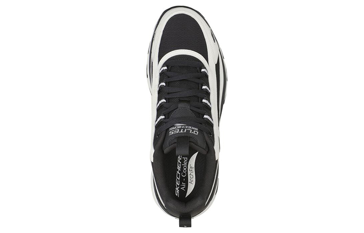 Shop Skechers D''Lites Arch Fit ''Nero Bianco'' 237310-WBK