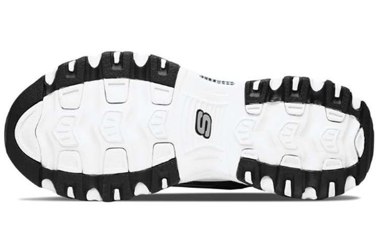 Details for Skechers D'LITES Kasut Daddy 'Putih Hitam' 52675-BKW