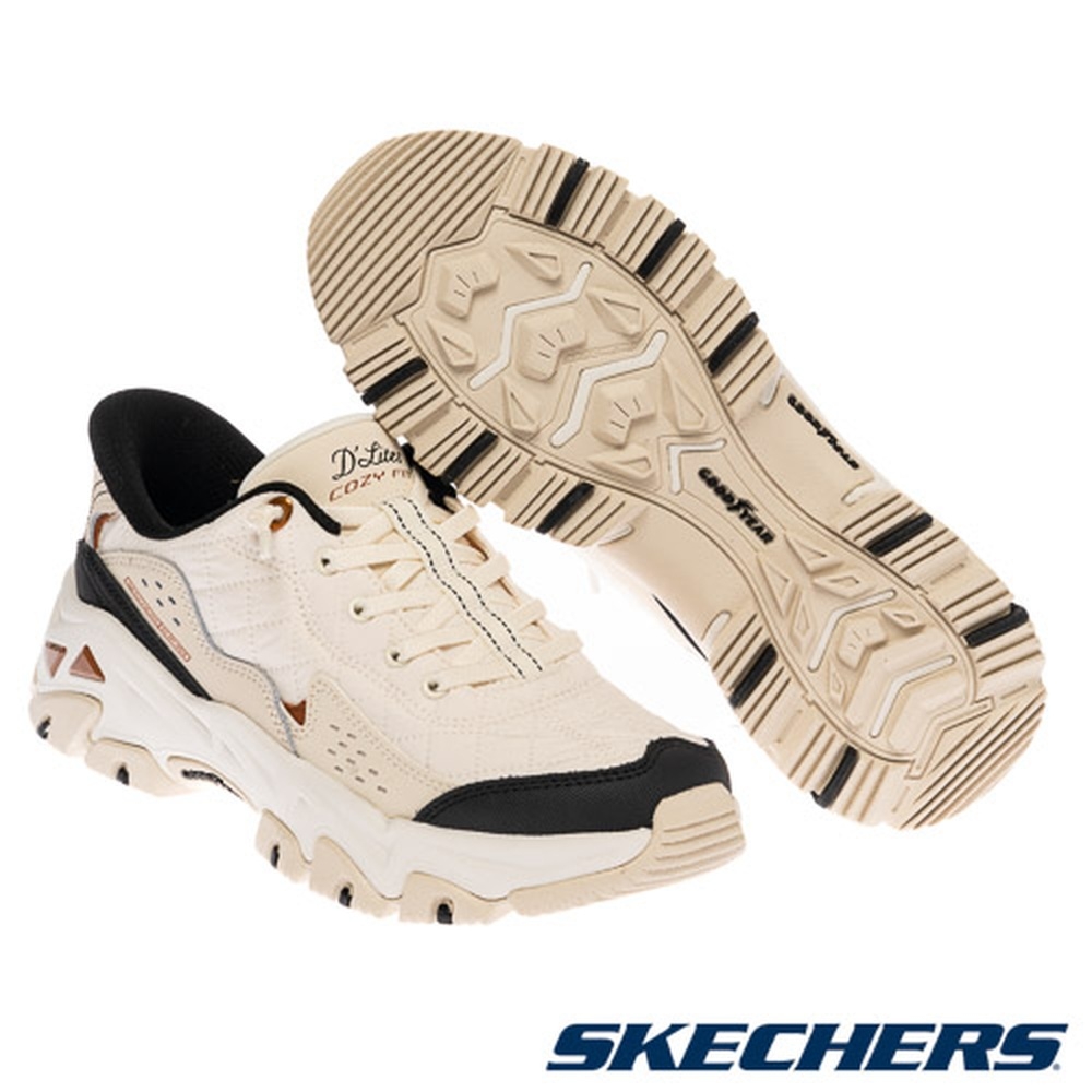 Details for Skechers D''Lites Hiker - Kasut Santai Cozy Fit 180114NTBK