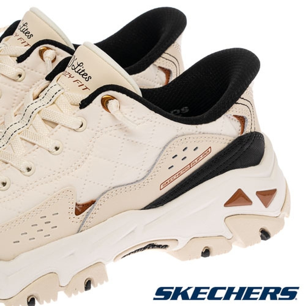 Sizing Skechers D''Lites Hiker - Kasut Santai Cozy Fit 180114NTBK