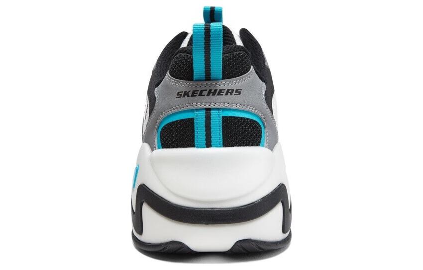 Shop Skechers D''Lites Hyper Burst ''Grigio Bianco Multi'' 894253-BKSR