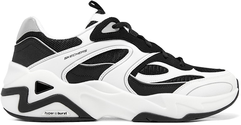 Skechers D'LITES Hyper Burst 'White Black' 232425-WBK Order Skechers D'LITES Hyper Burst 'White Black' 232425-WBK