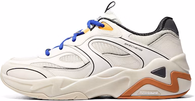 Skechers D'Lites Hyper Burst 'Panda Bubble' White Black Orange 232425-NTMT Skechers D'Lites Hyper Burst 'Panda Bubble' White Black Orange 232425-NTMT