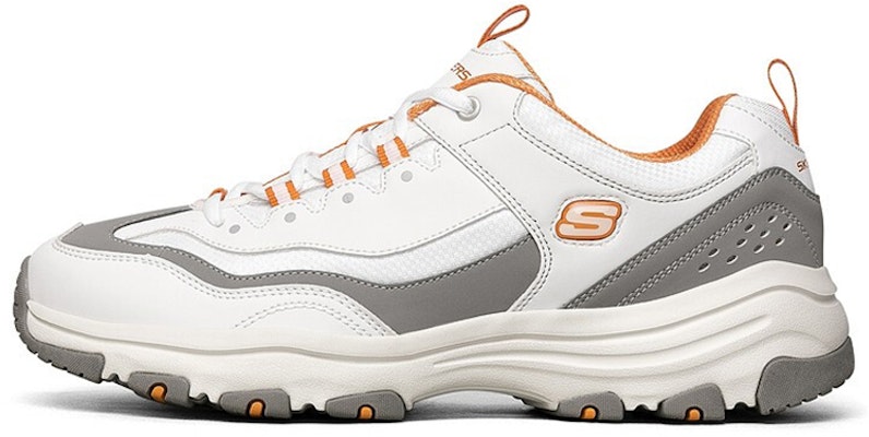 Skechers D'Lites I-Conik Zapatillas Running Blanco/Naranja/Gris 8790091-WMLT Buy Skechers D'Lites I-Conik Zapatillas Running Blanco/Naranja/Gris 8790091-WMLT