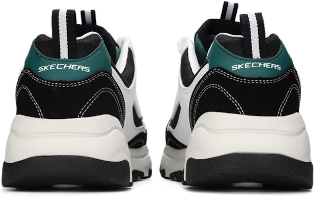 스케쳐스 디라이트 아이코닉 로우탑 스니커즈 화이트/블랙 8790091-WBK Lookbook 스케쳐스 디라이트 아이코닉 로우탑 스니커즈 화이트/블랙 8790091-WBK