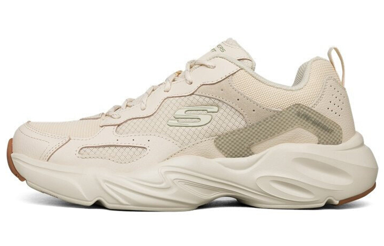 Skechers D'Lites Low-Running Shoes White 237000-OFWT