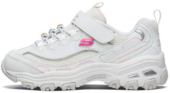 スケッチャーズ D'Lites ローカット (ユースホワイト) 80518L-WMLT Buy スケッチャーズ D'Lites ローカット (ユースホワイト) 80518L-WMLT