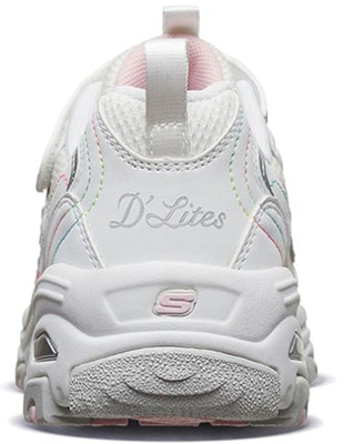 Skechers D'Lites Low-Top 'Youth White' 80518L-WMLT Shop Skechers D'Lites Low-Top 'Youth White' 80518L-WMLT