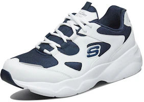 Lookbook Skechers D’lites 低幫跑步鞋 白藍