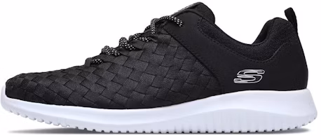 Skechers D'Lites Low-Top Women's 'Black' 12845-BKW Skechers D'Lites Low-Top Women's 'Black' 12845-BKW