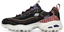 Buy Skechers D Lites Kasut Lari Low-Top Hitam 666169-BKMT