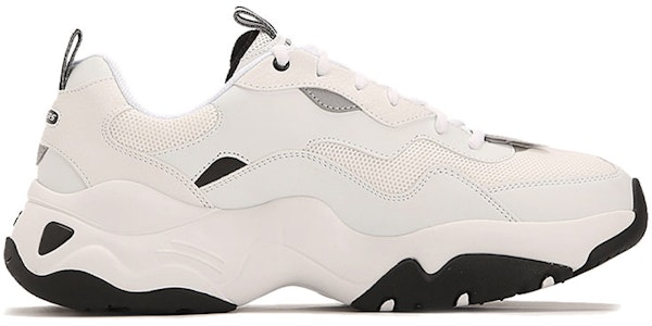 スケッチャーズ D'Lites ローカット ランニングシューズ (ホワイト) 237152-WHT Order スケッチャーズ D'Lites ローカット ランニングシューズ (ホワイト) 237152-WHT