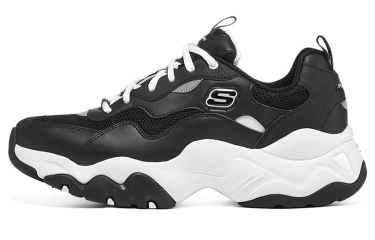 Skechers D'Lites Low 'Black' 237152-BLK