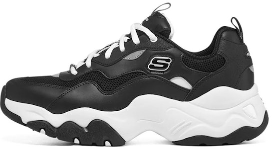 スケッチャーズ D'Lites ロー (ブラック) 237152-BLK Buy スケッチャーズ D'Lites ロー (ブラック) 237152-BLK