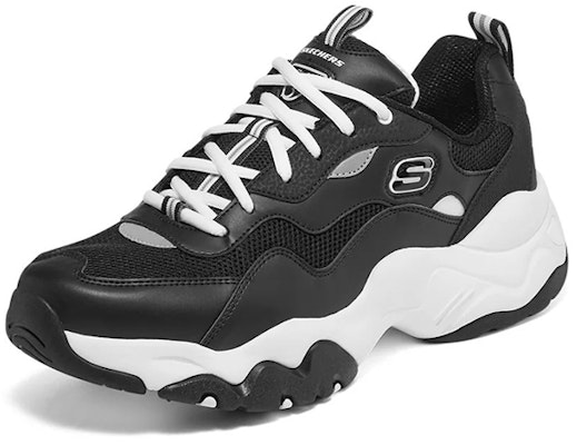 Skechers D'LITES 低筒運動休閒鞋 男款 黑色 Order Skechers D'LITES 低筒運動休閒鞋 男款 黑色