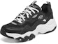 Lookbook Skechers D'Lites Rendah 'Hitam' 237152-BLK