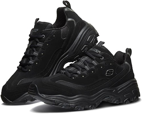 Skechers D'LITES 2.0 Running Shoes Black 52675-BBK Lookbook Skechers D'LITES 2.0 Running Shoes Black 52675-BBK