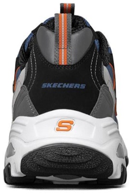 Skechers D‘LITES 厚底 低筒 運動休閒鞋 男款 藍灰 Shop Skechers D‘LITES 厚底 低筒 運動休閒鞋 男款 藍灰