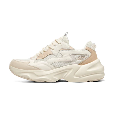 Skechers D'lites 1.0 Sneakers 'White Khaki'