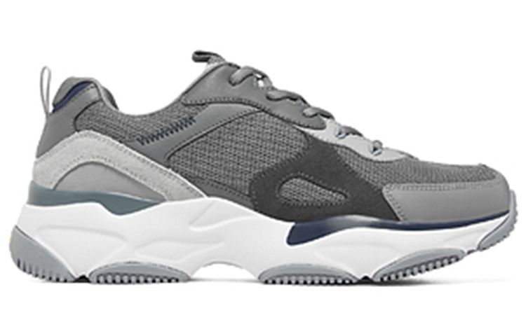 Skechers Lander S 'Gray Navy Blue' 圖 2